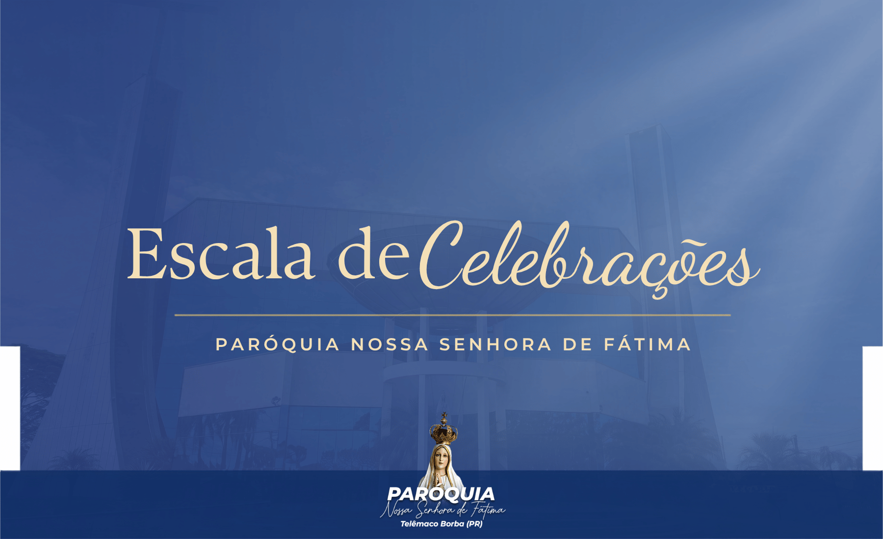 Escala de Celebrações | 20/10 a 27/10/2026